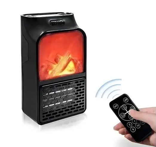 Calefactor Flame Heater 1000W | Ventanas siempre claras ❄️