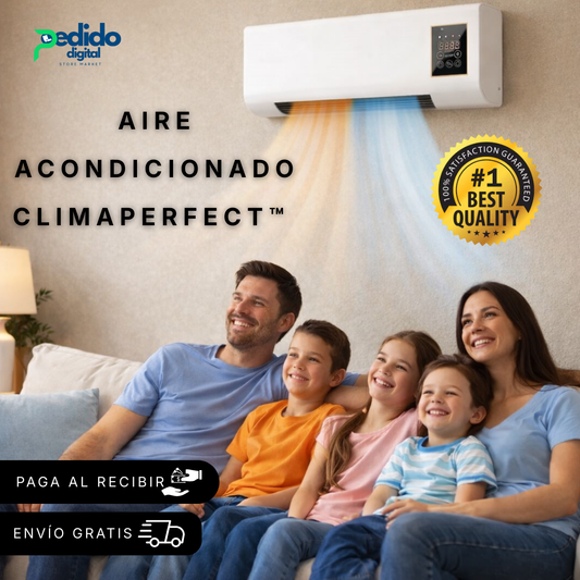 Aire acondicionado ClimaPerfect™  | Frío y calor instantáneo ❄️🔥