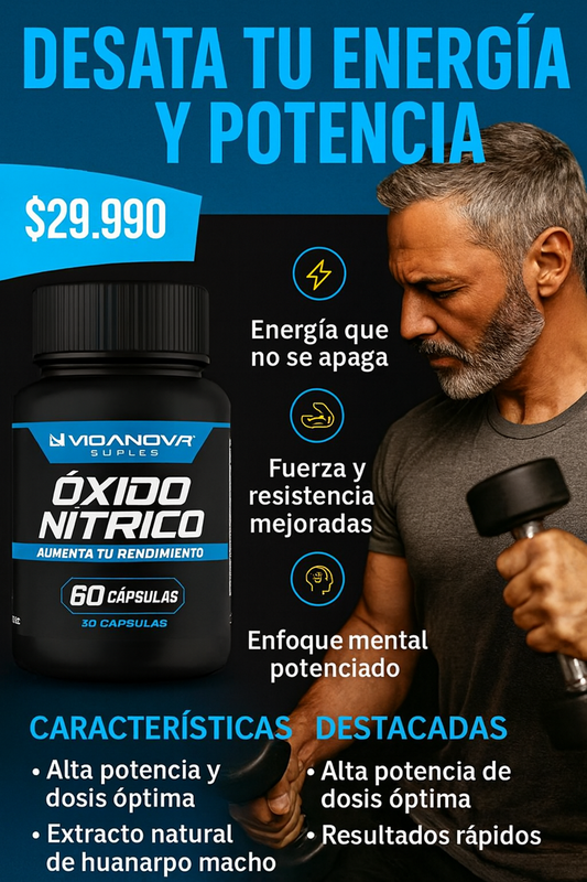 Óxido Nítrico | Energía y rendimiento ⚡