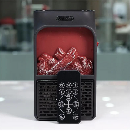 Calefactor Flame Heater 1000W | Ventanas siempre claras ❄️